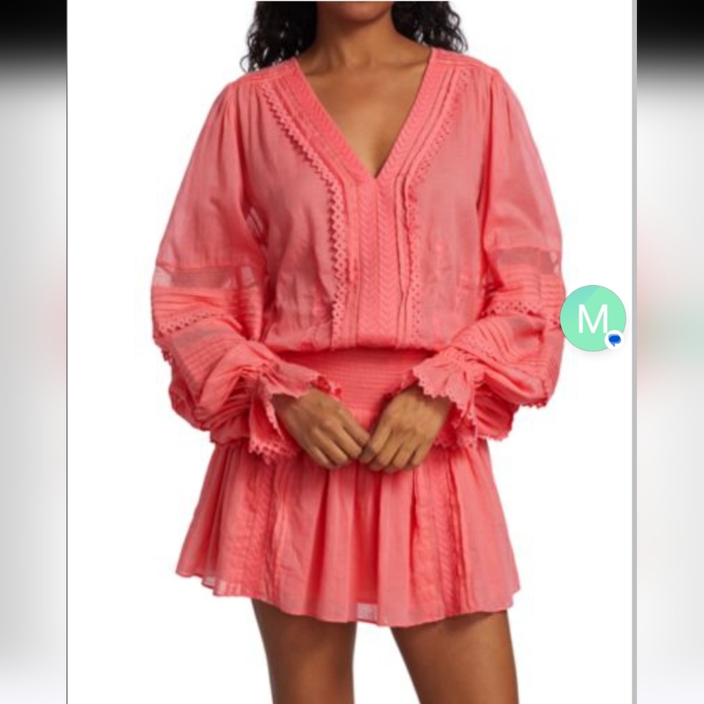 Ramy BrookPatty Crochet Mini Dress